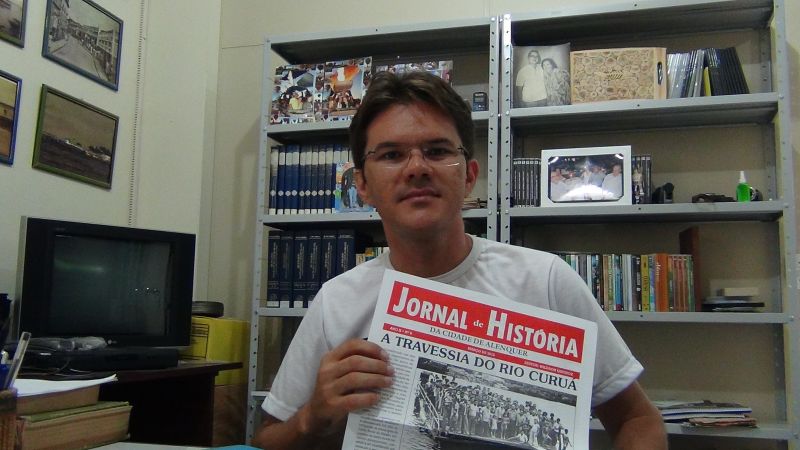 Wildson Queiroz - Professor, editor do Jornal de História da cidade de Alenquer